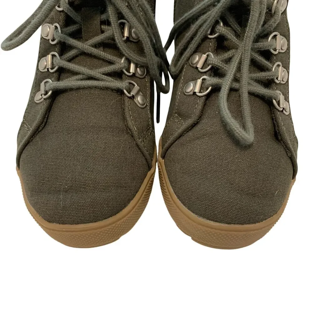 GAP Army Green Combat Boots